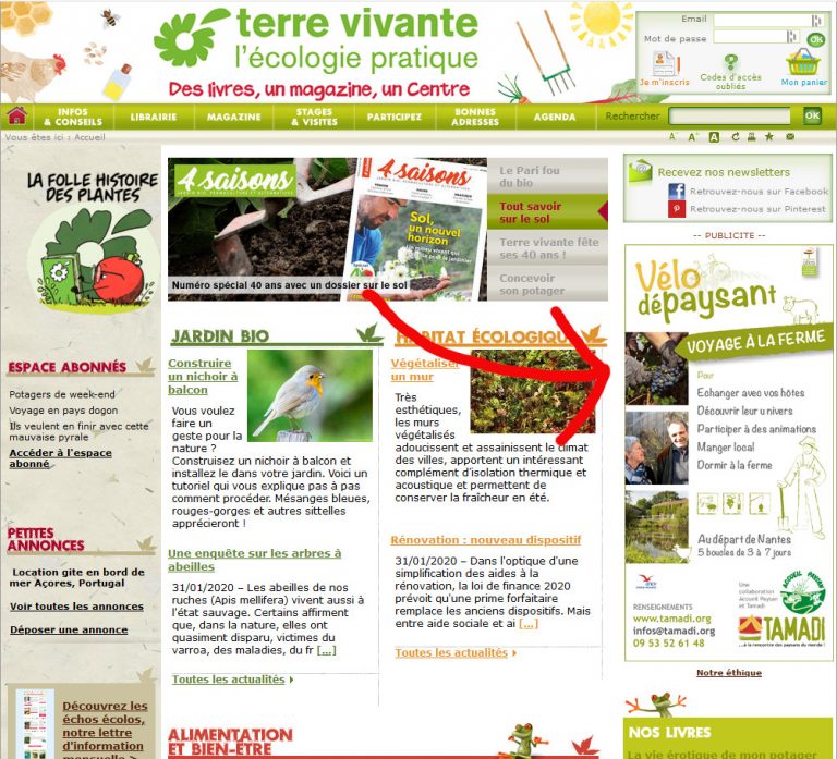 SITE Terre Vivante - 2020